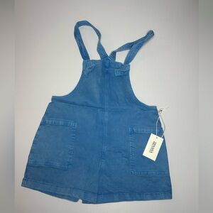 Zenana overalls size M blue color NWT